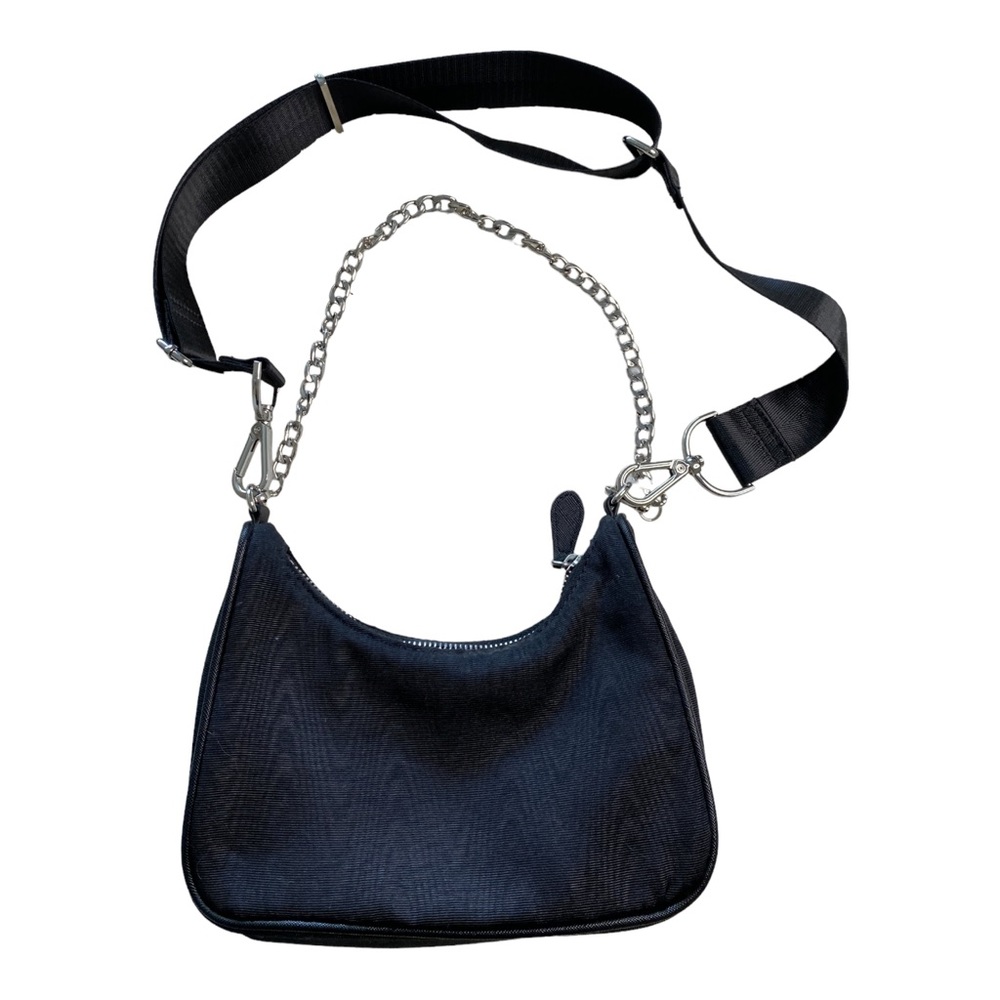 ☕️ DOUBLE STRAP CHAIN MINI PURSE | Black ☕️